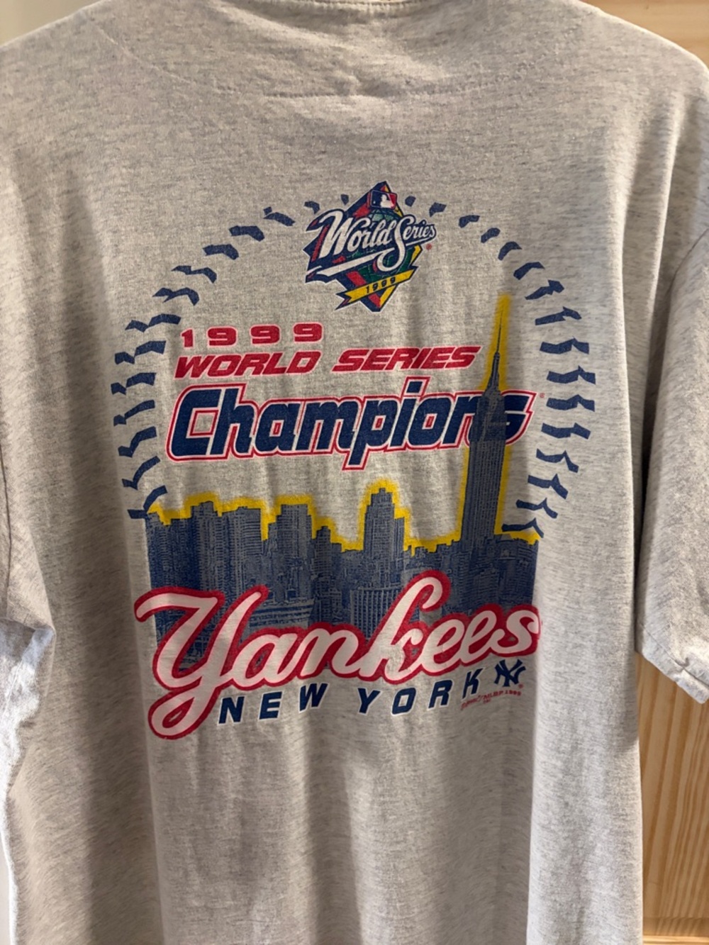 Vintage New York Yankees 1999 World Series Champions Jersey - Size XL